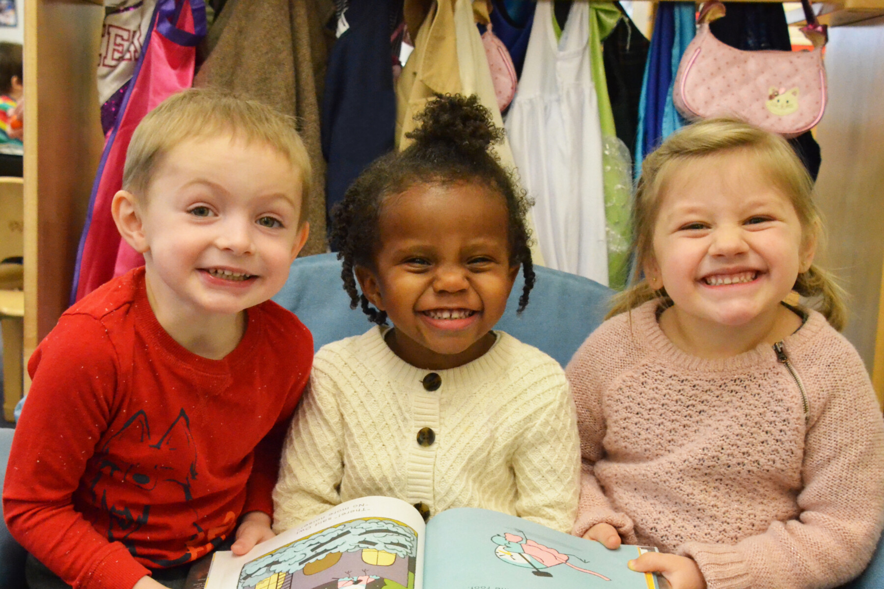 Élèves de l'école maternelle et du jardin d'enfants