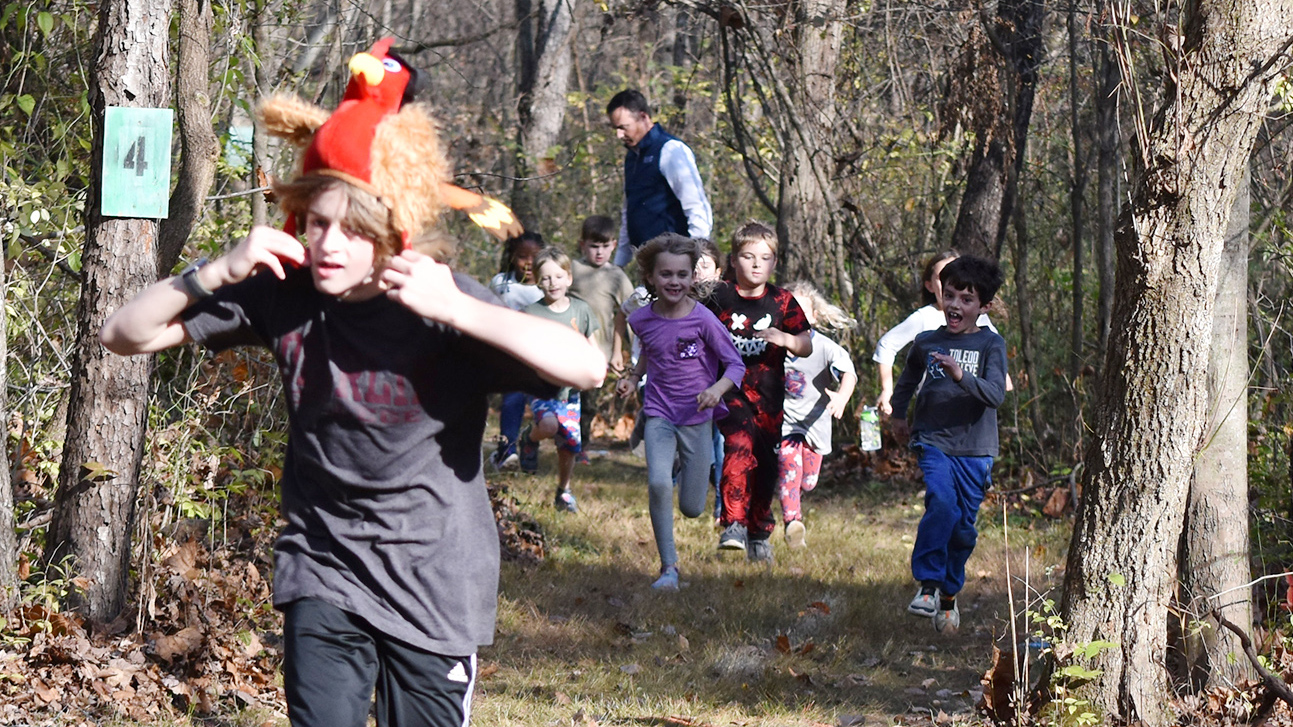 Turkey Trot sur le campus