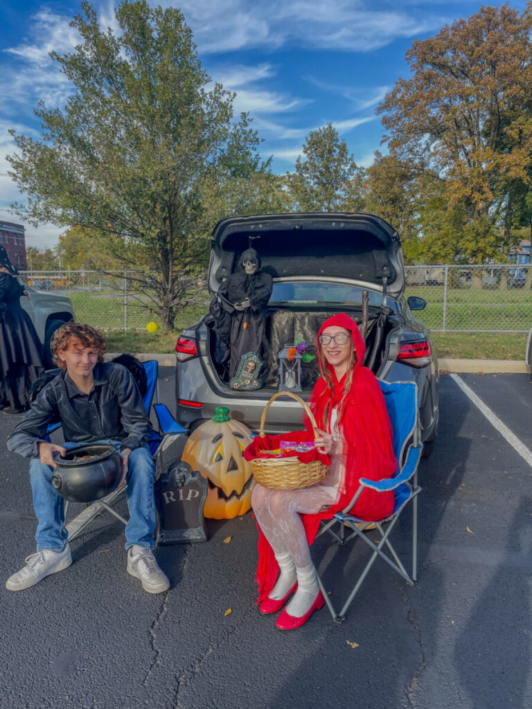 Youth Outreach Club "Trunk or Treat" event